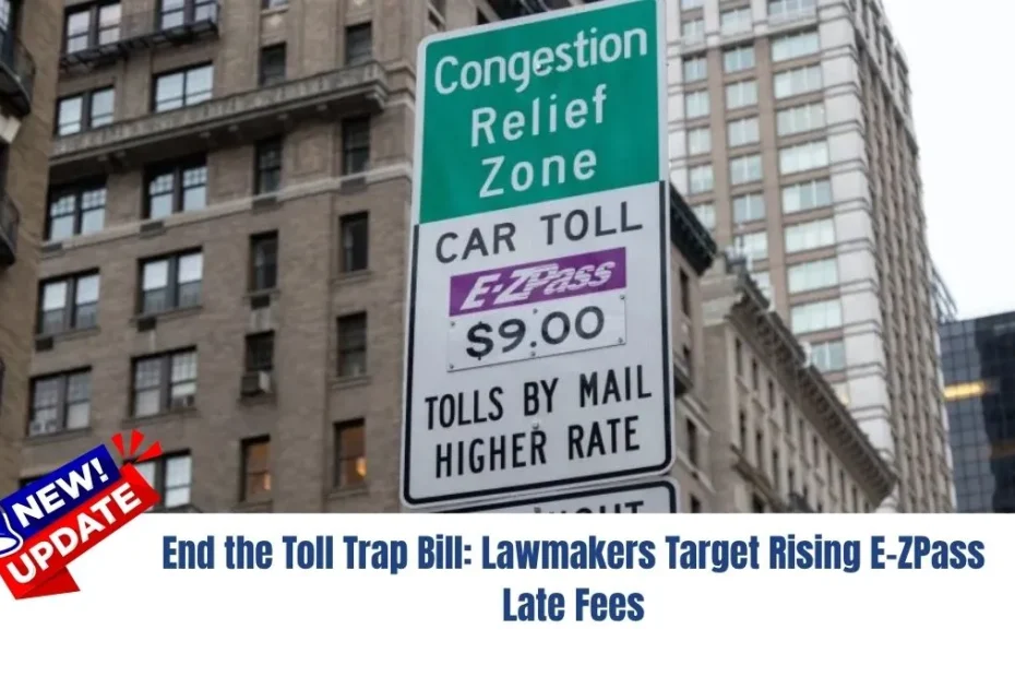 End the Toll Trap Bill: Lawmakers Target Rising E-ZPass Late Fees