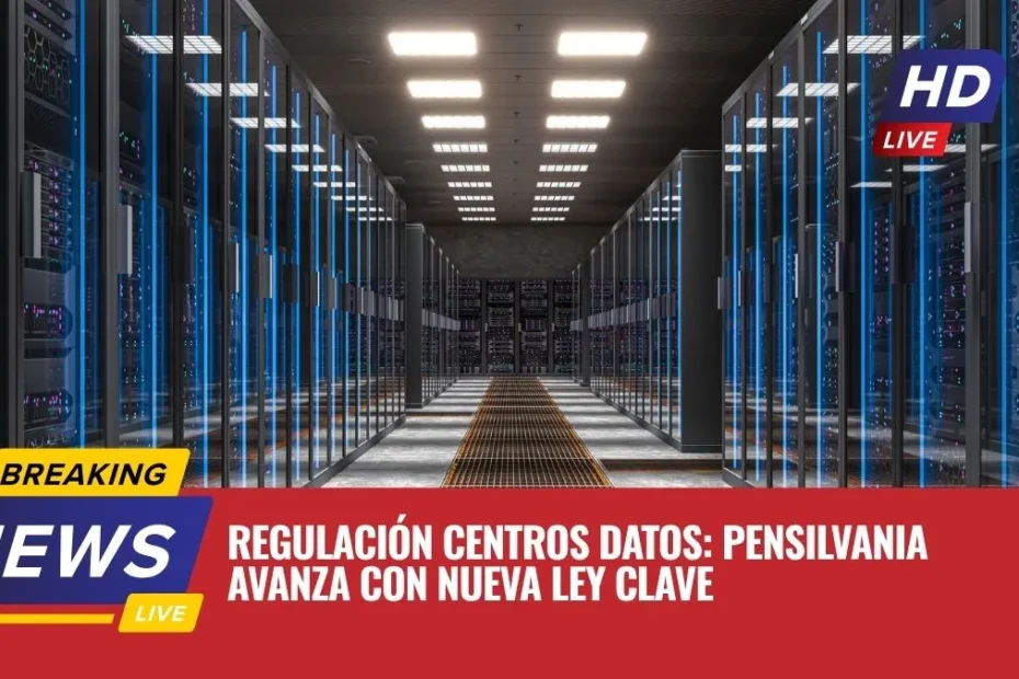 Regulación Centros Datos: Pensilvania avanza con nueva ley clave
